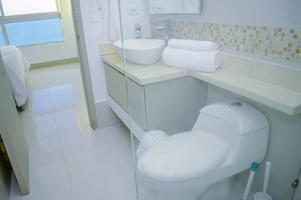 Apartament Bocagrande Palmetto Beach Front 3204 Cartagena 0*,