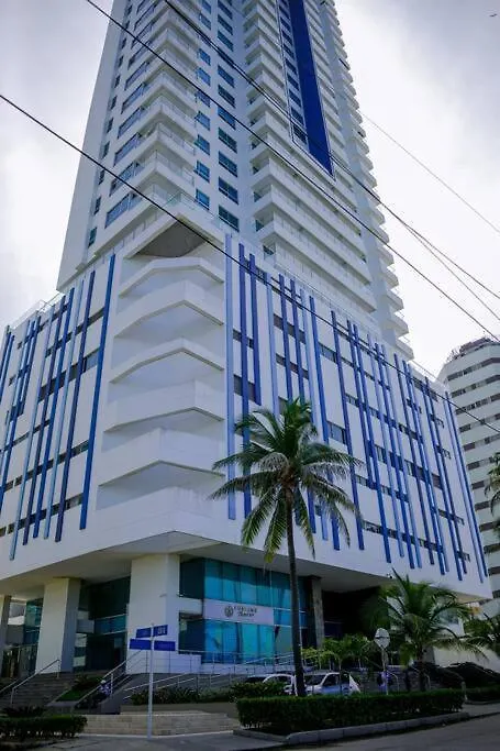 Apartament Bocagrande Palmetto Beach Front 3204 Cartagena Apartamento
