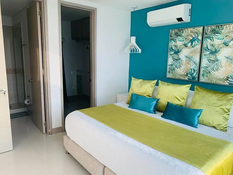 Appartamento Apartament Bocagrande Palmetto Beach Front 3204 Cartagena