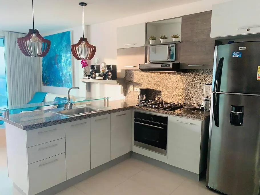 Appartamento Apartament Bocagrande Palmetto Beach Front 3204 Cartagena